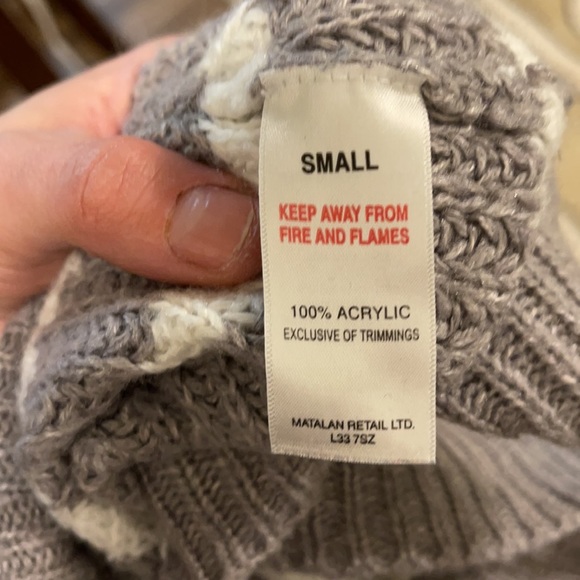 Papaya striped sweater size S - Picture 5 of 5